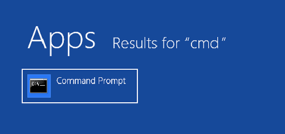 Windows 8 Command Prompt App